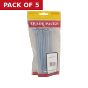 Cup Square Small Carriage Bolts & Nuts - Zinc Plated - M10 x 120mm - Pack of 5