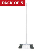 Complete Broom, Soft Bristles - Pack of 5