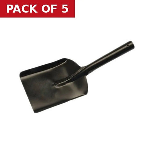 Fireside 6" Black Steel Shovel - Pack of 5