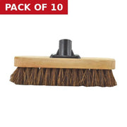 Deck Brush with Socket, 9" - Pack of 10