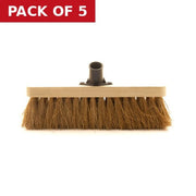 Broom Head with Plastic Socket - Coco-12” - Pack of 5