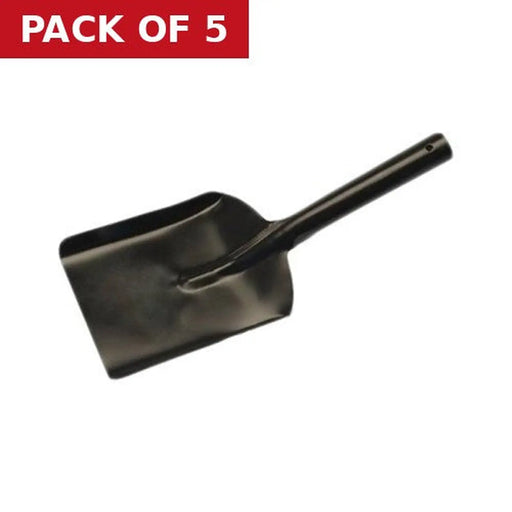 Fireside 4" Black Steel Shovel - Pack of 5