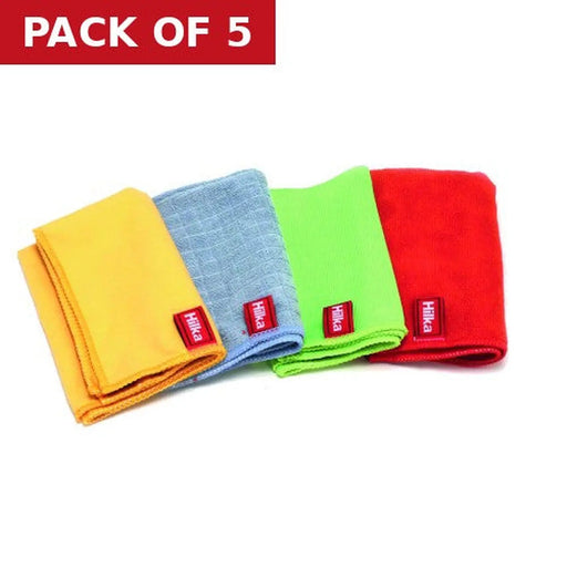 Hilka Microfiber Cloth Set - 4 Piece (83100606) - Pack of 5