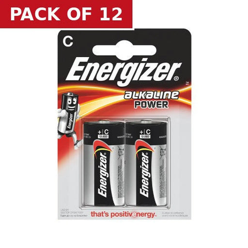 S8994 C Power Alkaline Batteries, 2 Pack - Pack of 12