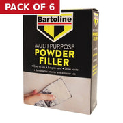 Bartoline Multi Purpose Filler, Decorators Pack (1.5kg) - Pack of 6