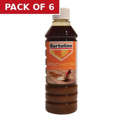 Bartoline Patent Knotting, 500ml - Pack of 6