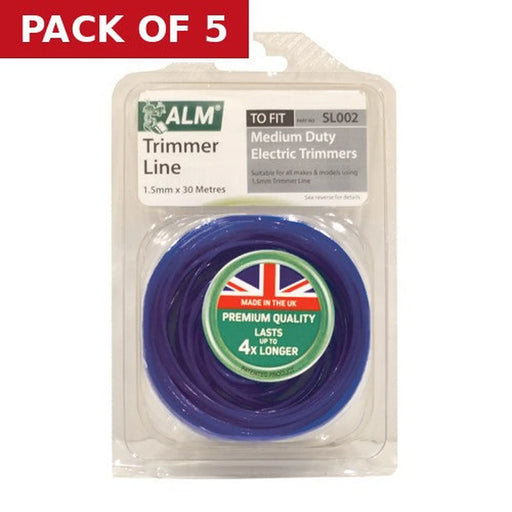 Trimmer Line, 1.5mm X 30m (SL002) - Pack of 5