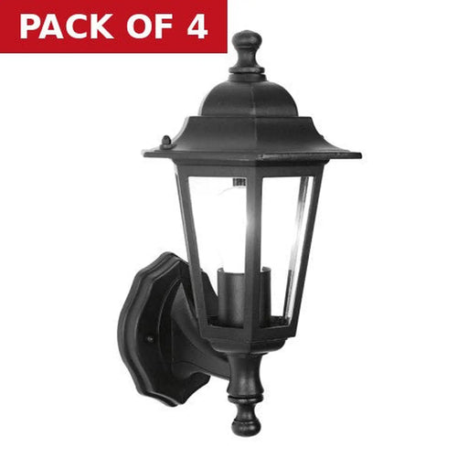 Outside Lantern Wall Light - Pack of 4