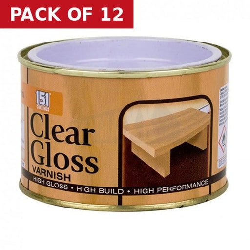 151 Varnish, Clear Gloss (180ml) - Pack of 12
