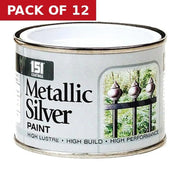 151 Metallic Paint, Silver (180ml) - Pack of 12