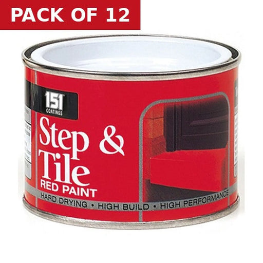 151 Specialist Paint, Step & Tile Red (180ml) - Pack of 12