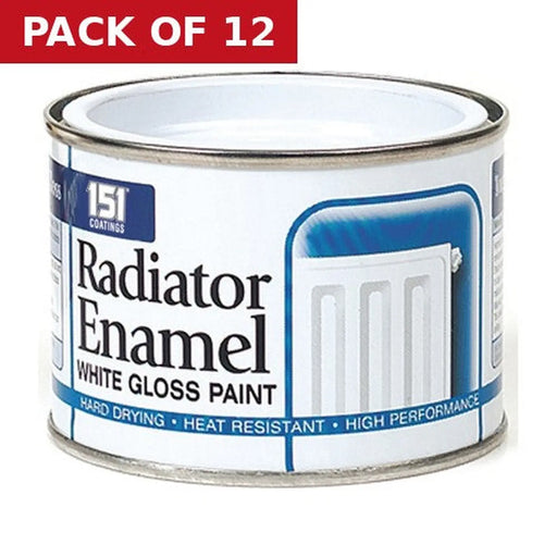 151 Specialist Paint, Radiator Enamel Gloss (180ml) - Pack of 12