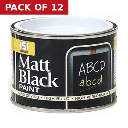 151 Paint, Matt Black (180ml) - Pack of 12
