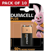 Duracell 9v Batteries, Single - Pack of 10