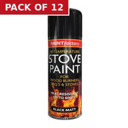 Paint Factory Stove Paint, 400ml - Pack of 12