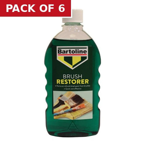 Bartoline Brush Restorer, 500ml - Pack of 6
