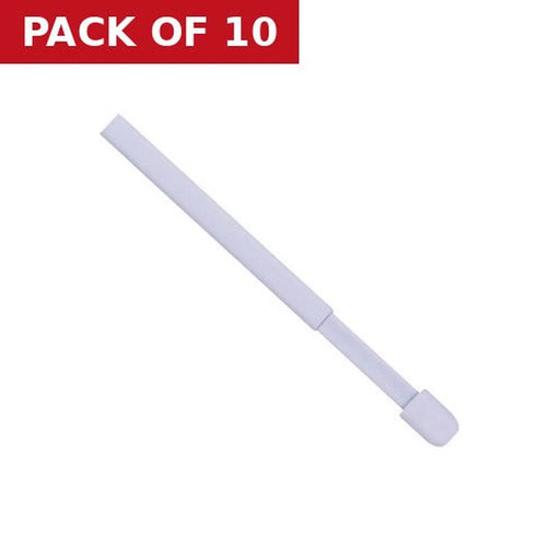Renaissance White Oval Net Rod 100-165cm - Pack of 10
