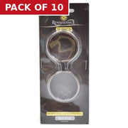 Renaissance Ball Rings Black Nickel 8pk 28/25mm - Pack of 10