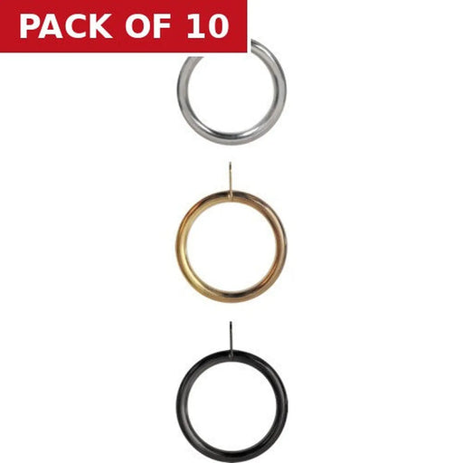 Renaissance Curtain Rings Antq Brass 6pk 19/16mm - Pack of 10