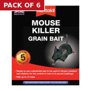 Rentokil - Mouse Killer Grain Bait - 5 Sachet - Pack of 6