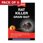 Rentokil - Rat Killer Grain Bait - 1 Sachet - Pack of 6