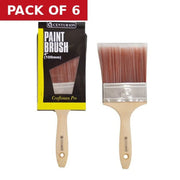 Craftsman Pro Paint Brush, 100mm / 4" - Pack of 6