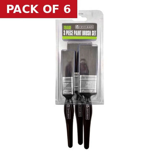 Trade Paint Brush, Set of 3 - Pack of 6