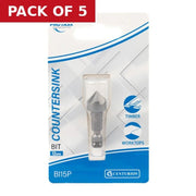 Protask Countersink Bit (12mm / 6mm Shank) - Pack of 5