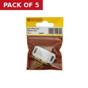 43mm White Small Magnetic Catch - Pack of 5