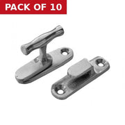 40mm CP Solid Brass Showcase Catch - Pack of 10