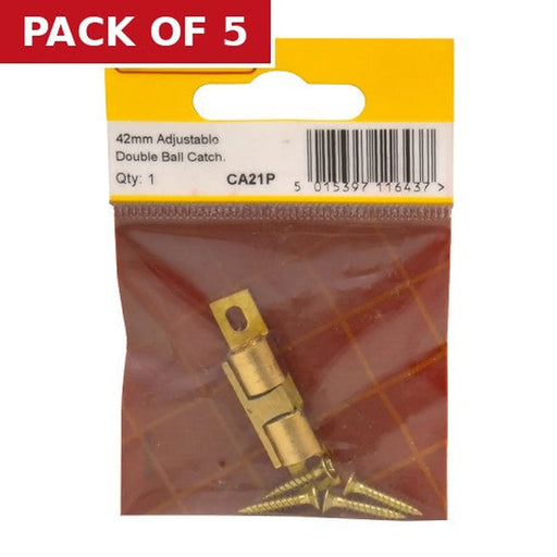 42mm Adjustable Double Ball Catch - Pack of 5