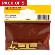 60mm Adjustable Double Ball Catch - Pack of 5