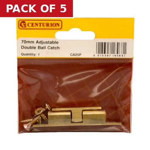 70mm Adjustable Double Ball Catch - Pack of 5