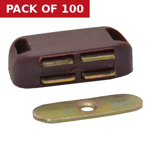 43mm Brown Small Magnetic Catch - Pack of 100
