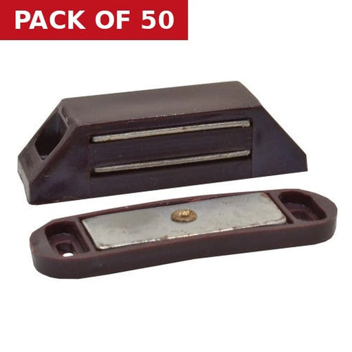 59mm Brown Large Magnetic Catch - Pack of 50