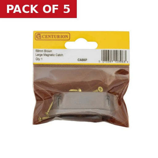 59mm Brown Large Magnetic Catch - Pack of 5