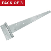 Heavy Galvanised Scotch Tee Hinge, 450mm - Pack of 3