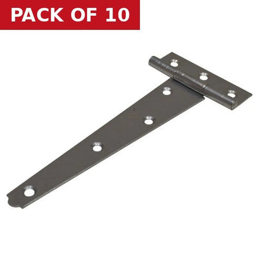 Light Tee Hinges, Zinc Plated, 151mm - Pack of 10