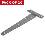 200mm (8") ZP Light Tee Hinges   (1 pair) - Pack of 10