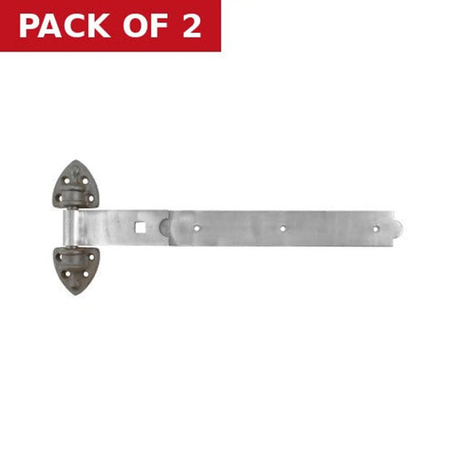 Heavy Reversible Hinges, Black, 450mm - Pack of 2