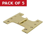 100mm (4") x 75mm (3") x 125mm (5") x 4mm (1/8") PB Parliament - Pack of 5