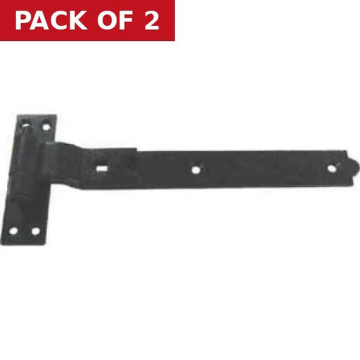 Straight Hook and Band, Black, 600mm - Pack of 2