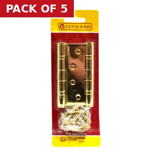 102 x 76mm (4 x 3") 2BB EB G13 Stainless Steel Butt Hinges - Pack of 5