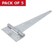 Heavy Galvanised Scotch Tee Hinge, 350mm - Pack of 5