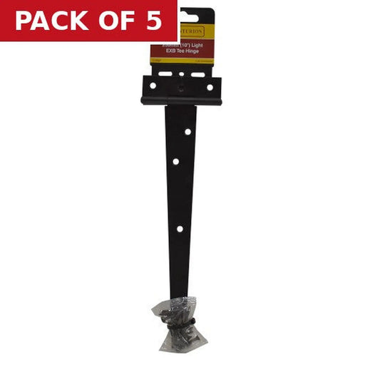 250mm (10") Light EXB Tee Hinge  (1 pair) - Pack of 5