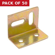 38 x 28mm ZP Stretcher Plate - Pack of 50