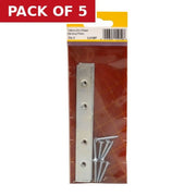 125mm ZP Mending Plate (Pack of 2) - Pack of 5