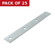 150mm ZP Mending Plate - Pack of 25