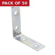 50mm ZP Corner Brace - Pack of 50