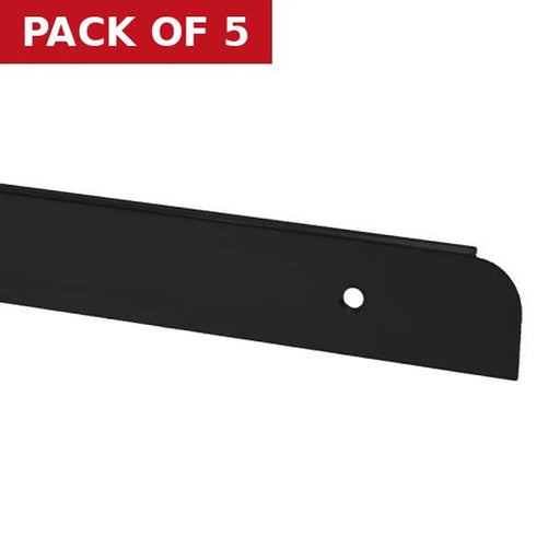 30mm Worktop End Cap - Black - Pack of 5